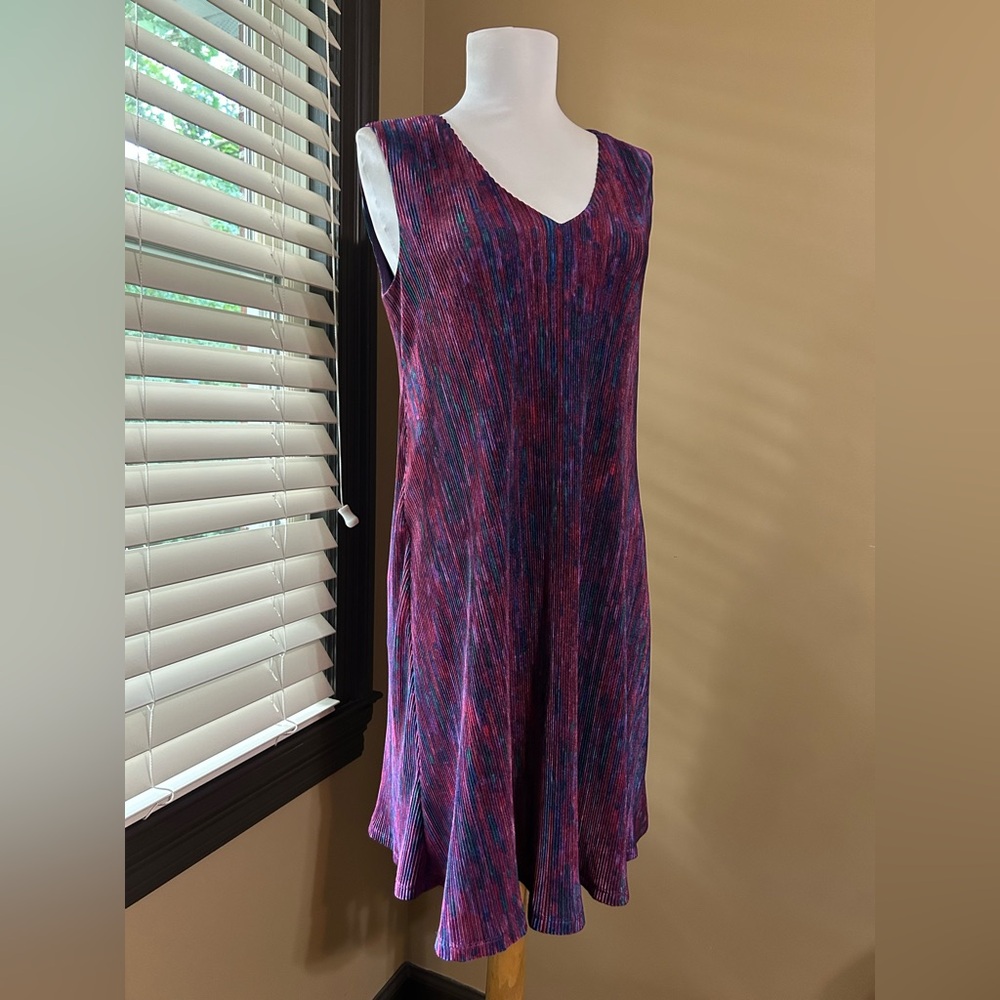 Nicole Miller Dress in Purple and Blue